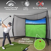 GoSports Range Cage Classic Golf Practice Hitting Net