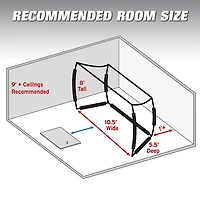 GoSports Range Cage Classic Golf Practice Hitting Net