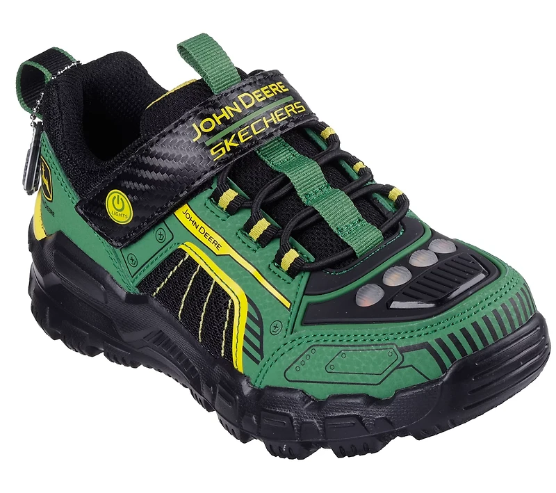 SKECHERS Boys' John Deere Adventure Track Rugged Brights Shoes