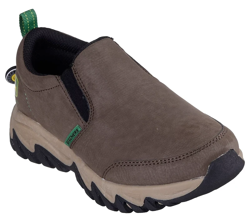 SKECHERS Boys' John Deere Rugged Ranger Tractor Brisk Shoes