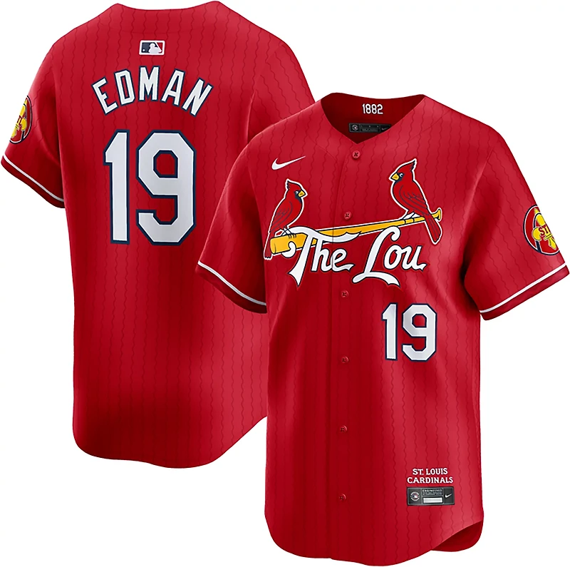Nike Men's St. Louis Cardinals Edman Limited City Connect N&N Jersey