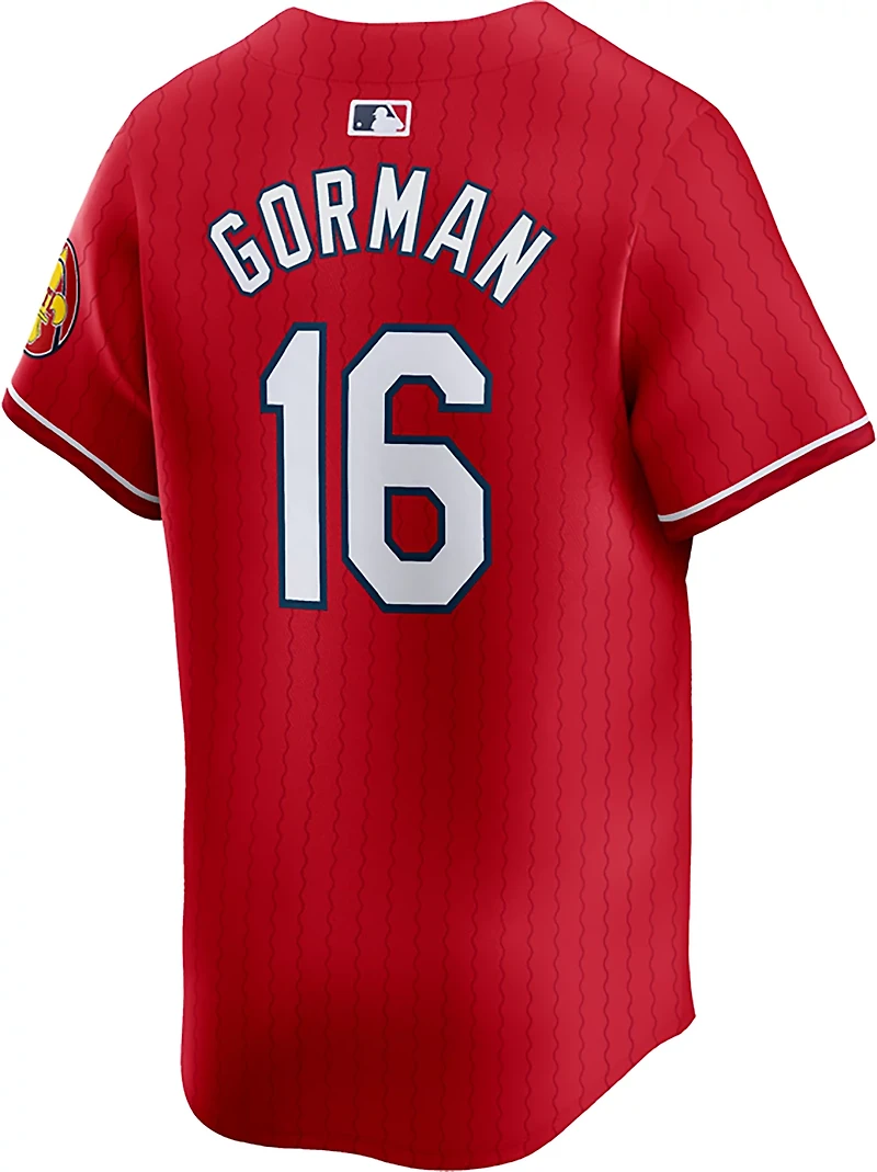 Nike Men's St. Louis Cardinals Gorman Limited City Connect N&N Jersey