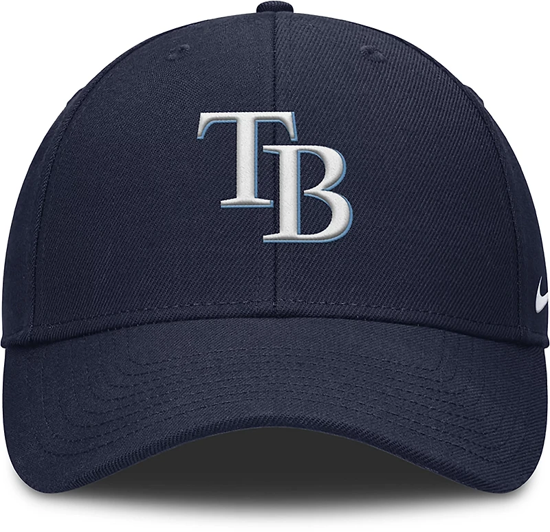 Nike Men's Tampa Bay Rays Club Evergreen Structured Adjustable Cap