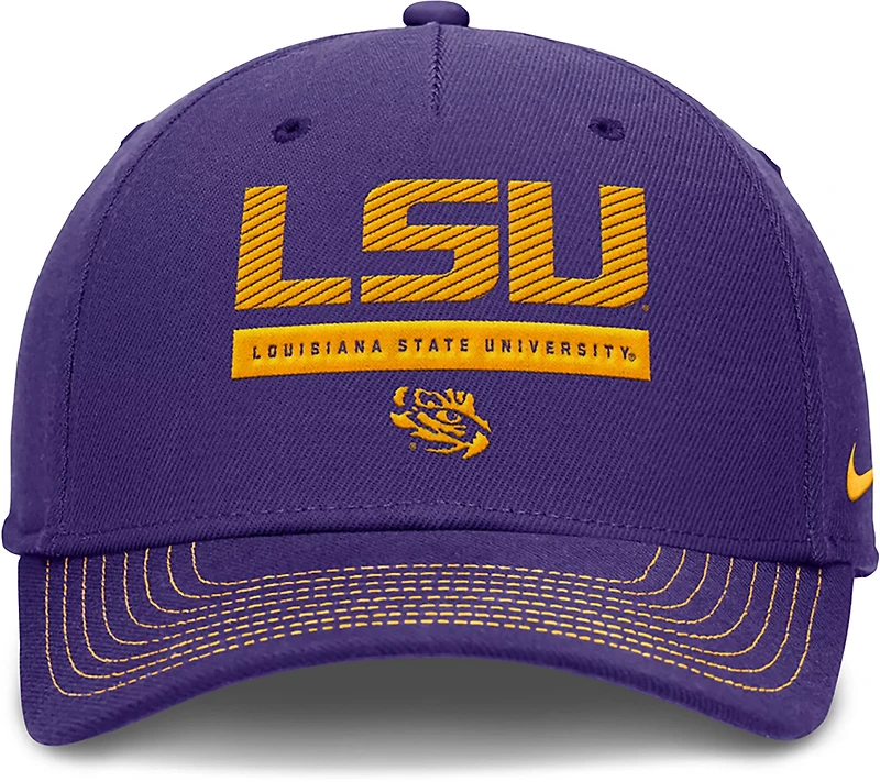 Nike LSU Rise Structured Adjustable Cap