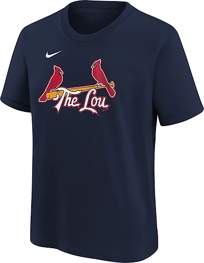 Nike Youth St. Louis Cardinals City Connect Wordmark Short Sleeve T-shirt