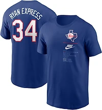 Nike Men's Rangers Nolan Ryan Name & Number T-shirt