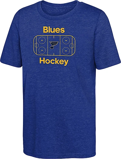 Outerstuff Youth St. Louis Blues Center Ice Short Sleeve T-shirt