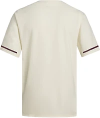 adidas Men's Texas A&M Aggies Gold Standard Full Button Baseball Jersey