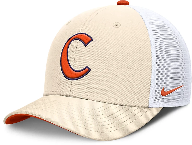 Nike Men's Clemson Primetime DF Rise Structured Trucker Cap