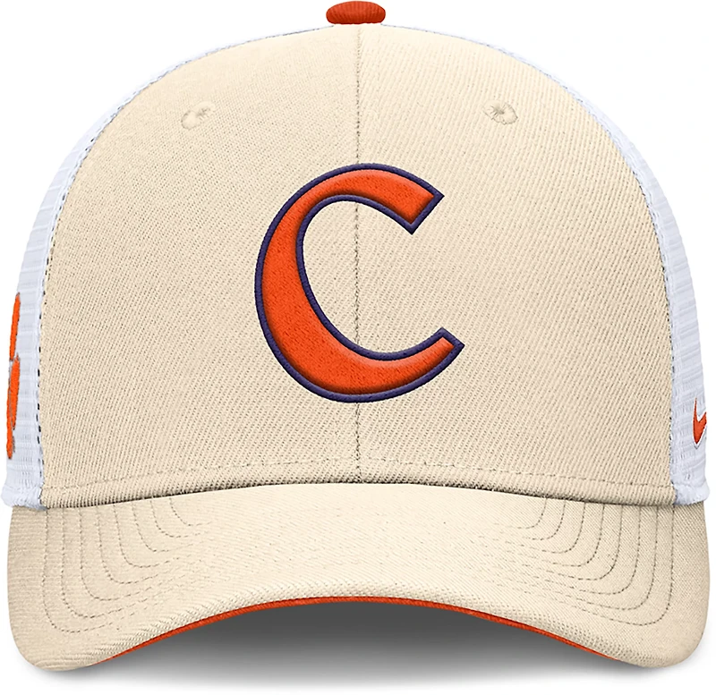 Nike Men's Clemson Primetime DF Rise Structured Trucker Cap