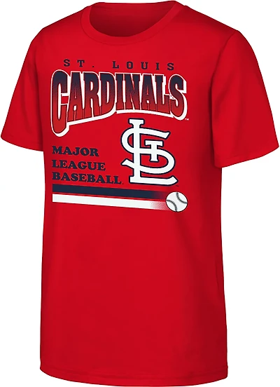 Outerstuff Youth St. Louis Cardinals Da Bleachers Short Sleeve T-shirt