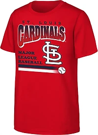 Outerstuff Youth St. Louis Cardinals Da Bleachers Short Sleeve T-shirt