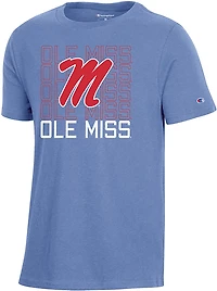 Champion Boys' University of Mississippi Repeat Mascot Graphic T-shirt