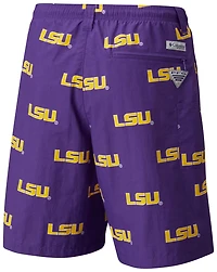 Columbia LSU Tigers Backcast III Printed Short