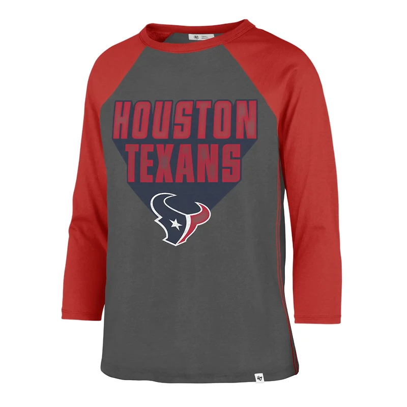 47 Women's Texans Jetset Ava Raglan T-shirt