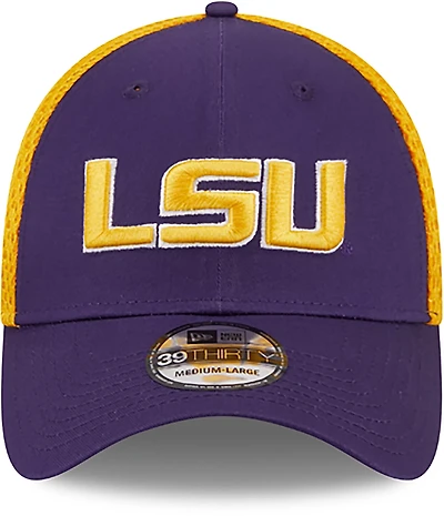 New Era Men's Louisiana State University NEO 39THIRTY Cap