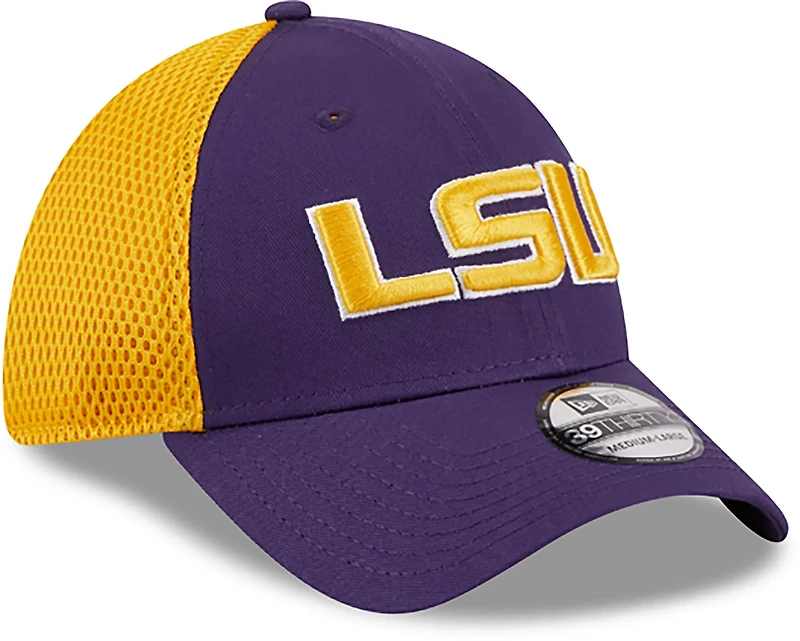 New Era Men's Louisiana State University NEO 39THIRTY Cap
