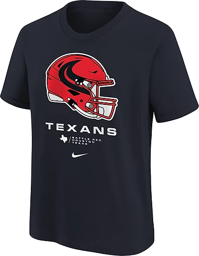 Nike Boys' Houston Texans Helmet Graphic T-shirt