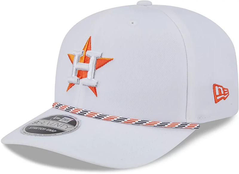 New Era Houston Astros Adults' 9SEVENTY Stretch Multi Rope Snap Cap