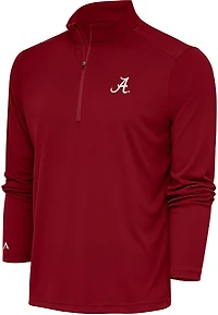 Antigua Men's Alabama Crimson Tide Tribute 1/4-Zip Pullover