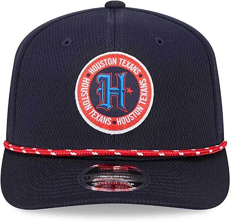 New Era Adults' Texans Official Sideline New H Logo 9FIFTY Cap