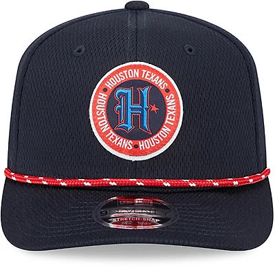 New Era Adults' Texans Official Sideline New H Logo 9FIFTY Cap