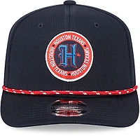 New Era Adults' Texans Official Sideline New H Logo 9FIFTY Cap