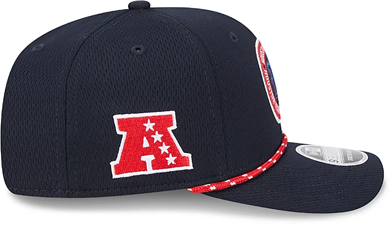 New Era Adults' Texans Official Sideline New H Logo 9FIFTY Cap