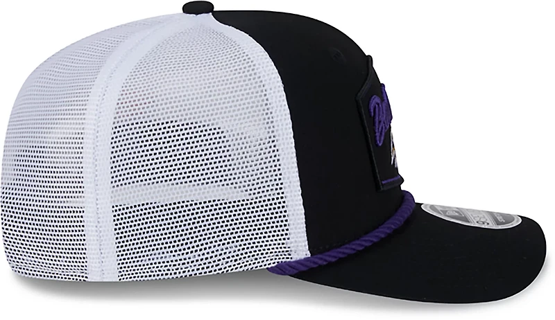 New Era Men's Ravens Team Patch OTC 9SEVENTY Trucker Cap
