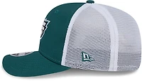 New Era Men's Eagles Logo Patch OTC 9SEVENTY Trucker Cap