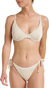 Quiksilver Women's Tanner Solid Underwire Bikini Top