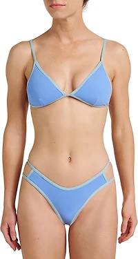 Quiksilver Women's Dylan Cut Out Contrast Bikini Bottom