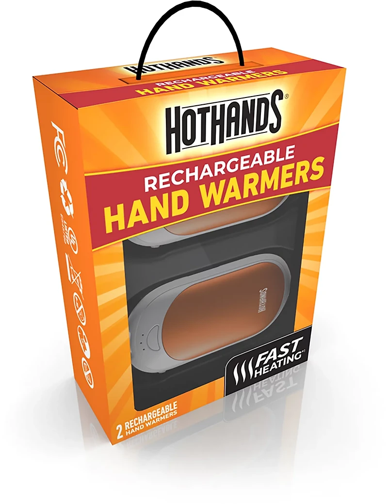 Grabber Rechargeable 2 in 1 Hand Warmer 2-pack