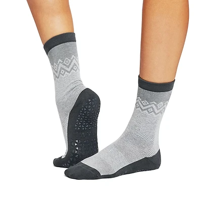 Tavi Jess Grip Yoga Crew Socks