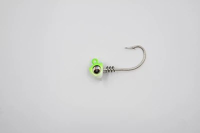 No Live Bait Needed 5 Jig Heads 2-Pack