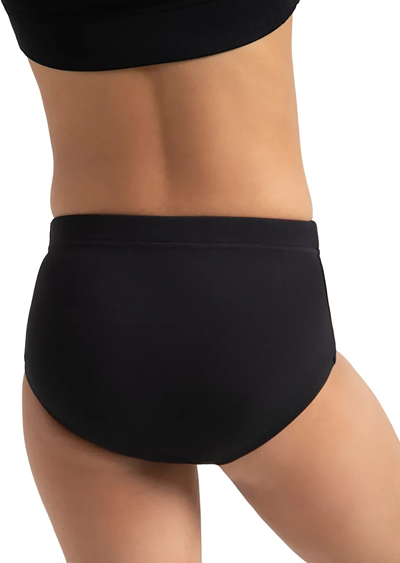 Capezio Girls' Team Basics Pull On Brief