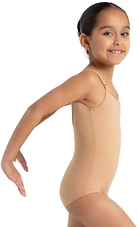 Capezio Girls' Team Basics Camisole Leotard With Adjustable Straps