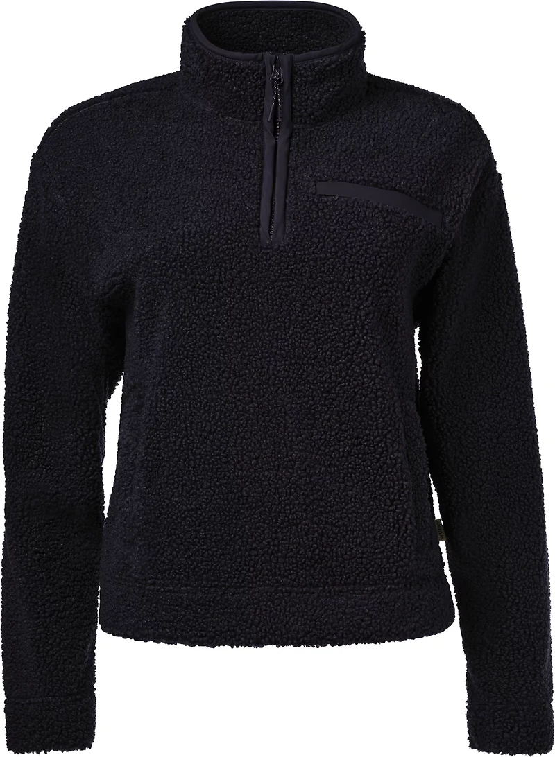 Magellan Outdoors Women's Campfire Poodle Fleece 1/4-Zip Sweatshirt