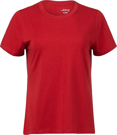 BCG Women's Sign Relaxed Crew Jersey T-shirt