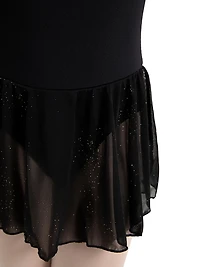 Capezio Girls' V Neck Pinch Front Tank Dress