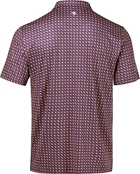 BURLEBO Men's Louisiana Performance Polo Shirt