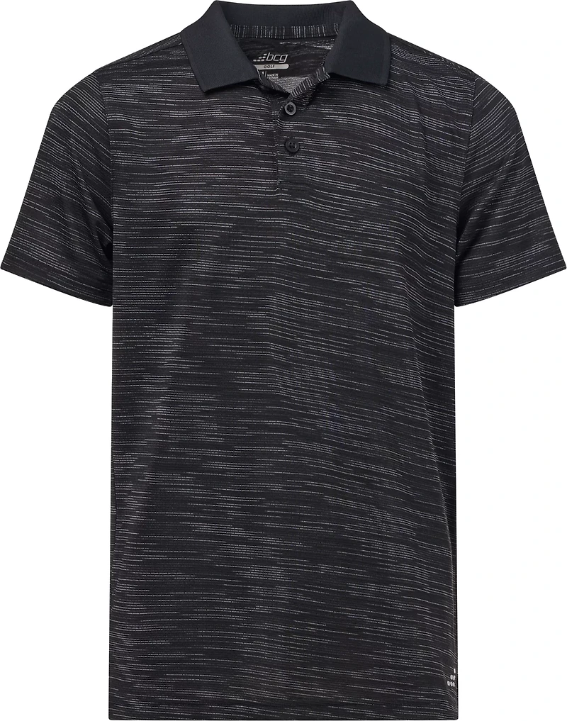 BCG Boys' Golf Space Dye Polo Shirt