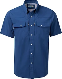 Magellan Men's Pecos River Solid Short Sleeve Shirt