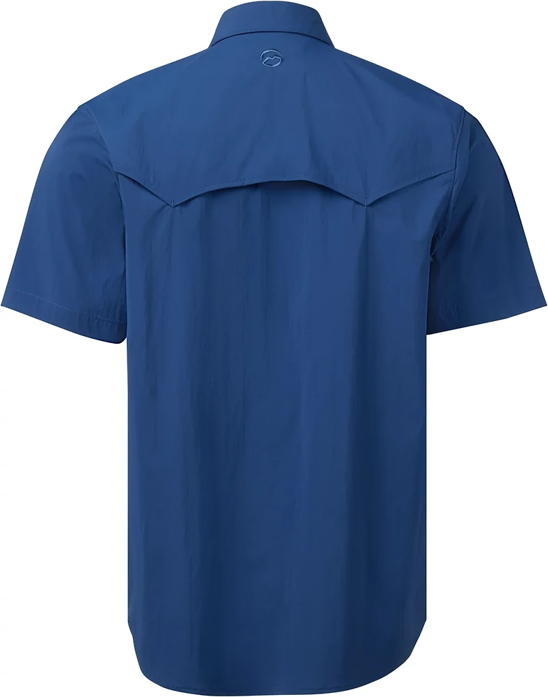 Magellan Men's Pecos River Solid Short Sleeve Shirt