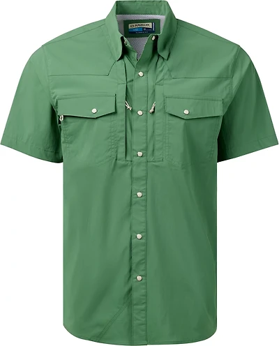 Magellan Men's Pecos River Solid Short Sleeve Shirt