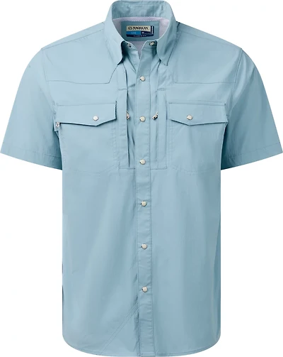Magellan Men's Pecos River Solid Short Sleeve Shirt