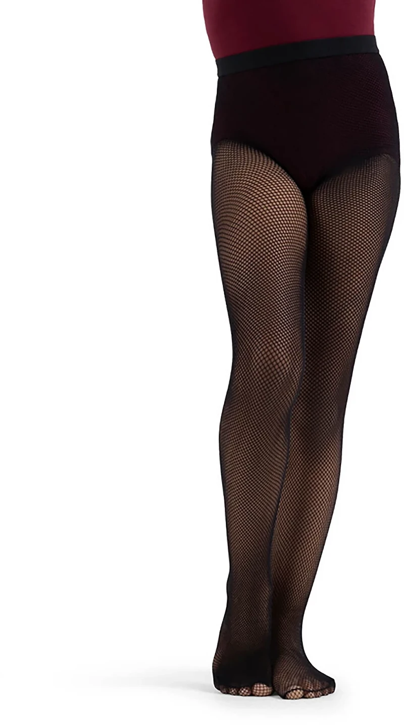 Capezio Girls' Classic Fishnet Seamless Tight