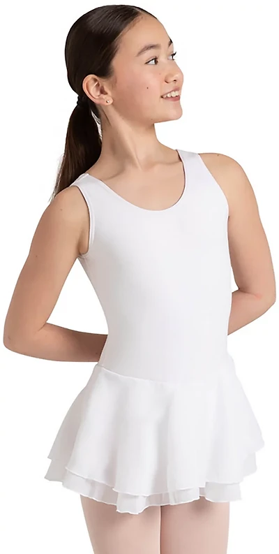 Capezio Girls' Double Layer Skirt Tank Dress