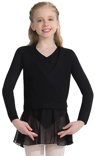 Capezio Girls' Wrap Sweater