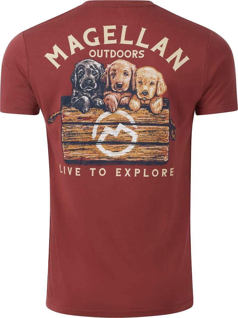 Magellan Outdoors Men's Puppy Box T-shirt